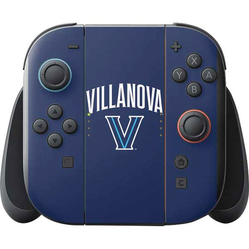 Villanova University Wildcats Black Nintendo Switch 2 (2025) with Joy-Con Skin